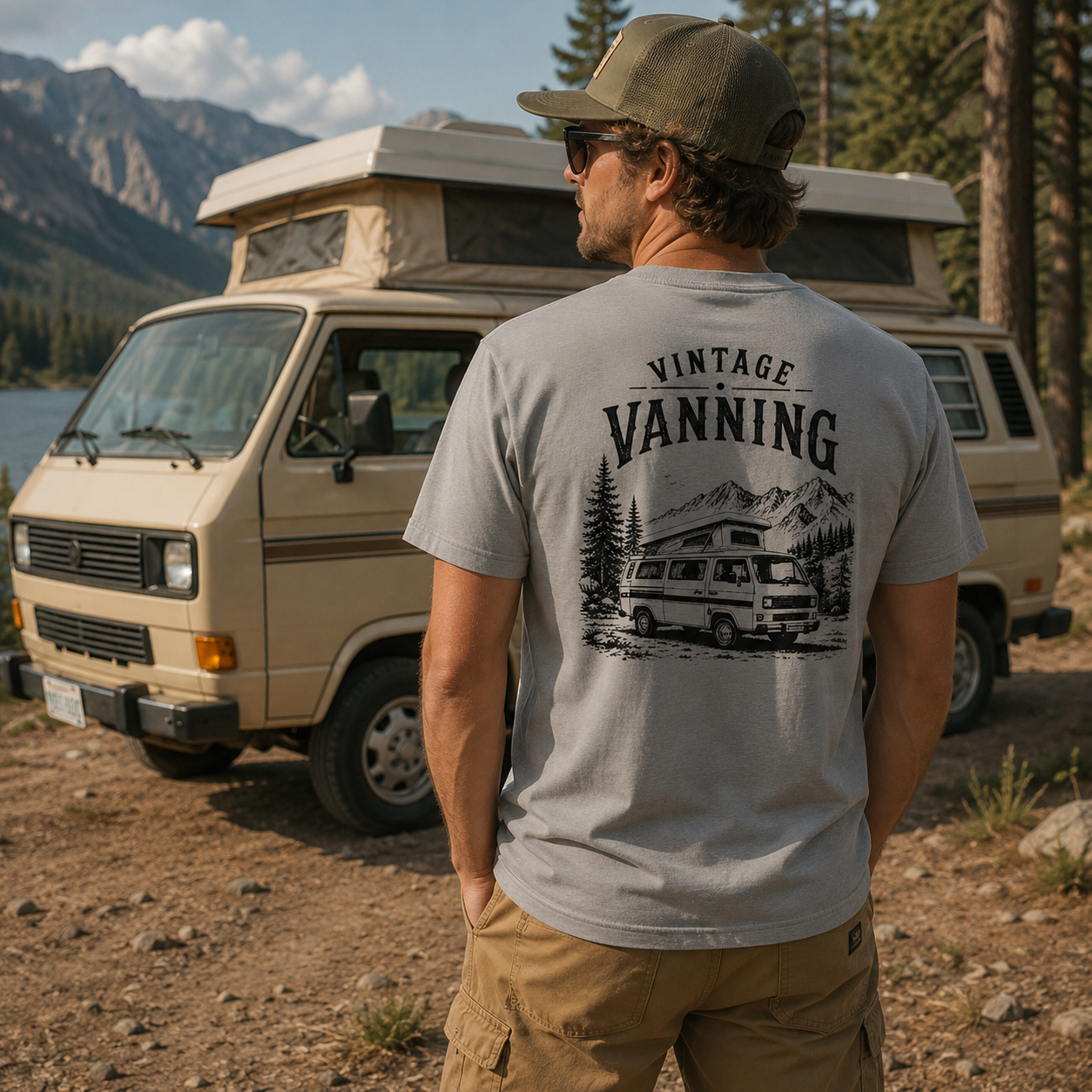Vintage Vanning Retro t-shirt