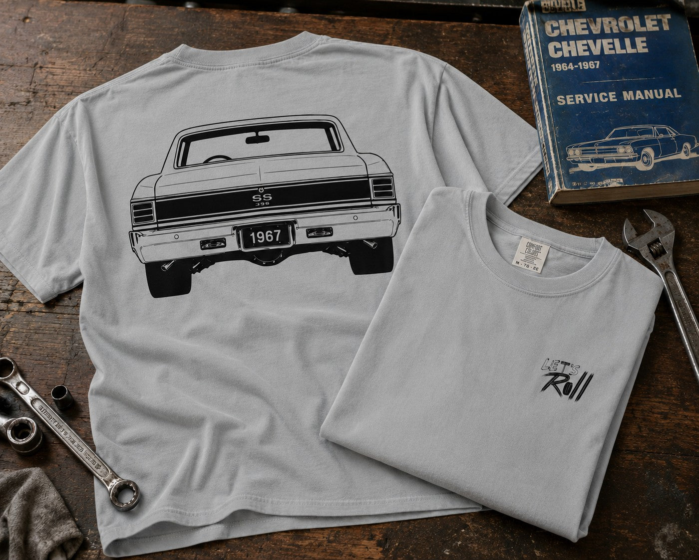 Let's Roll 67' Chevelle t-shirt