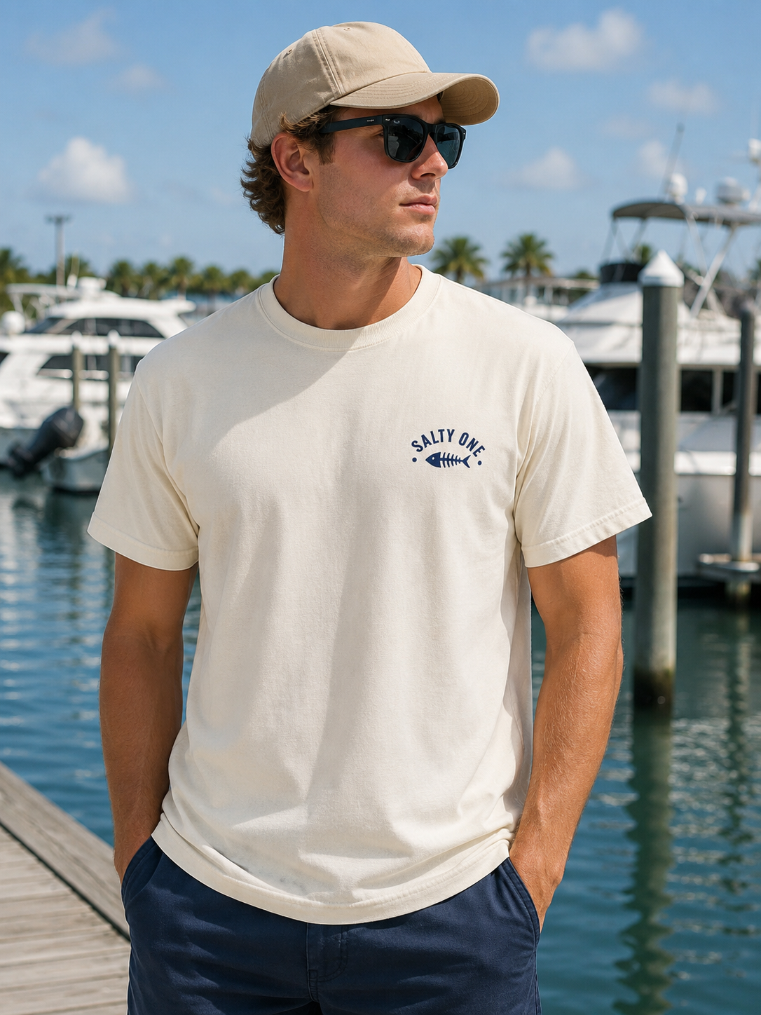 Salty One Fishing Tuna Tee
