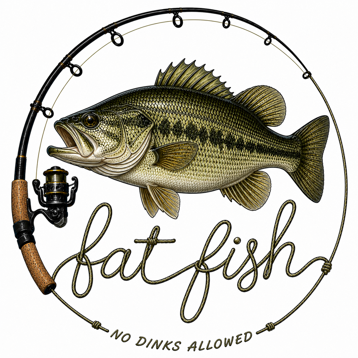 Fat Fish - Large Mouth Bass