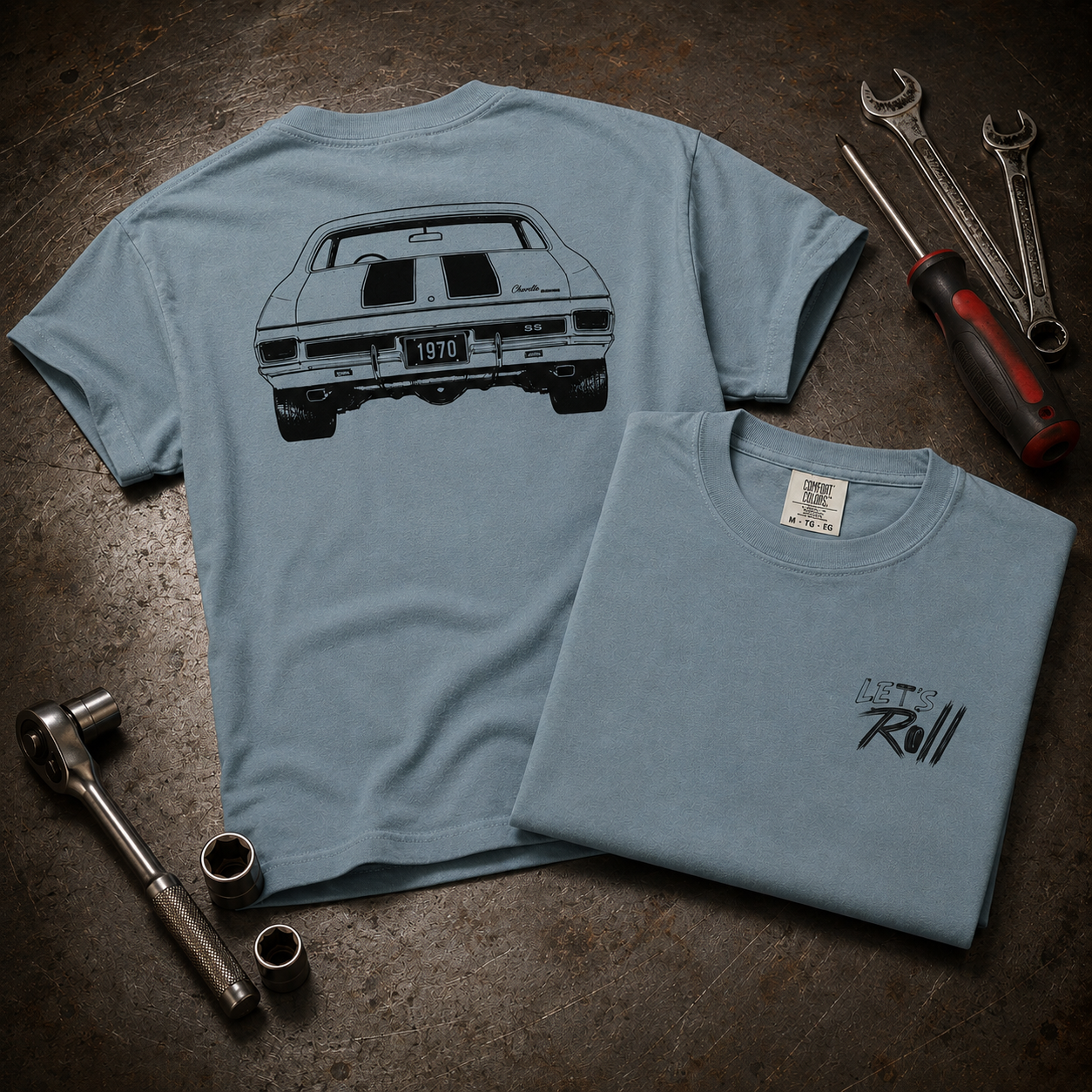 Let's Roll 70' Chevelle t-shirt