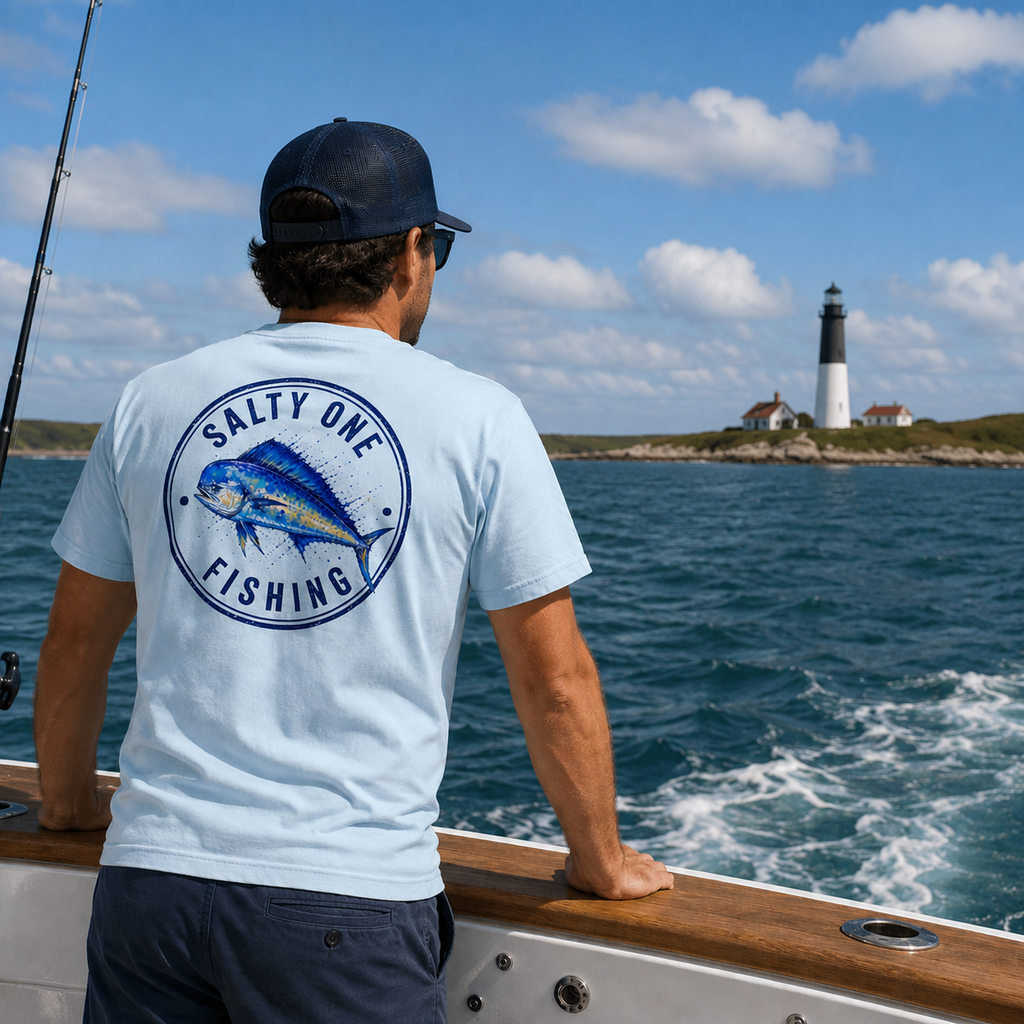 Salty One Fishing Mahi Tee