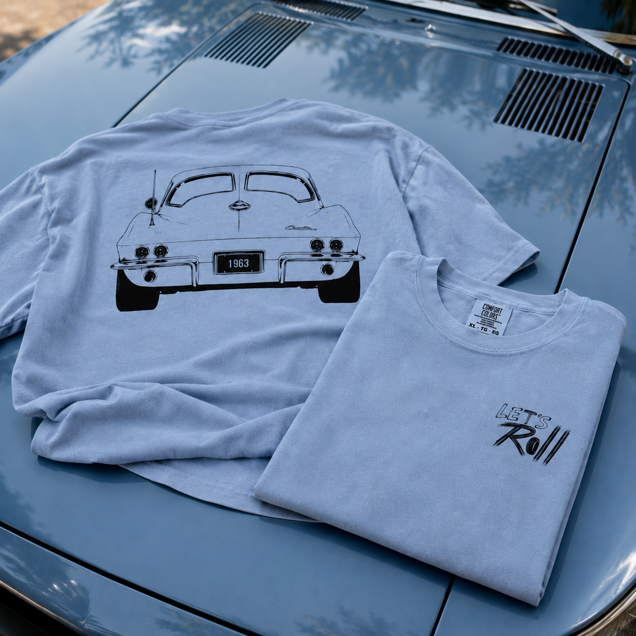Let's Roll 63' Vette t-shirt