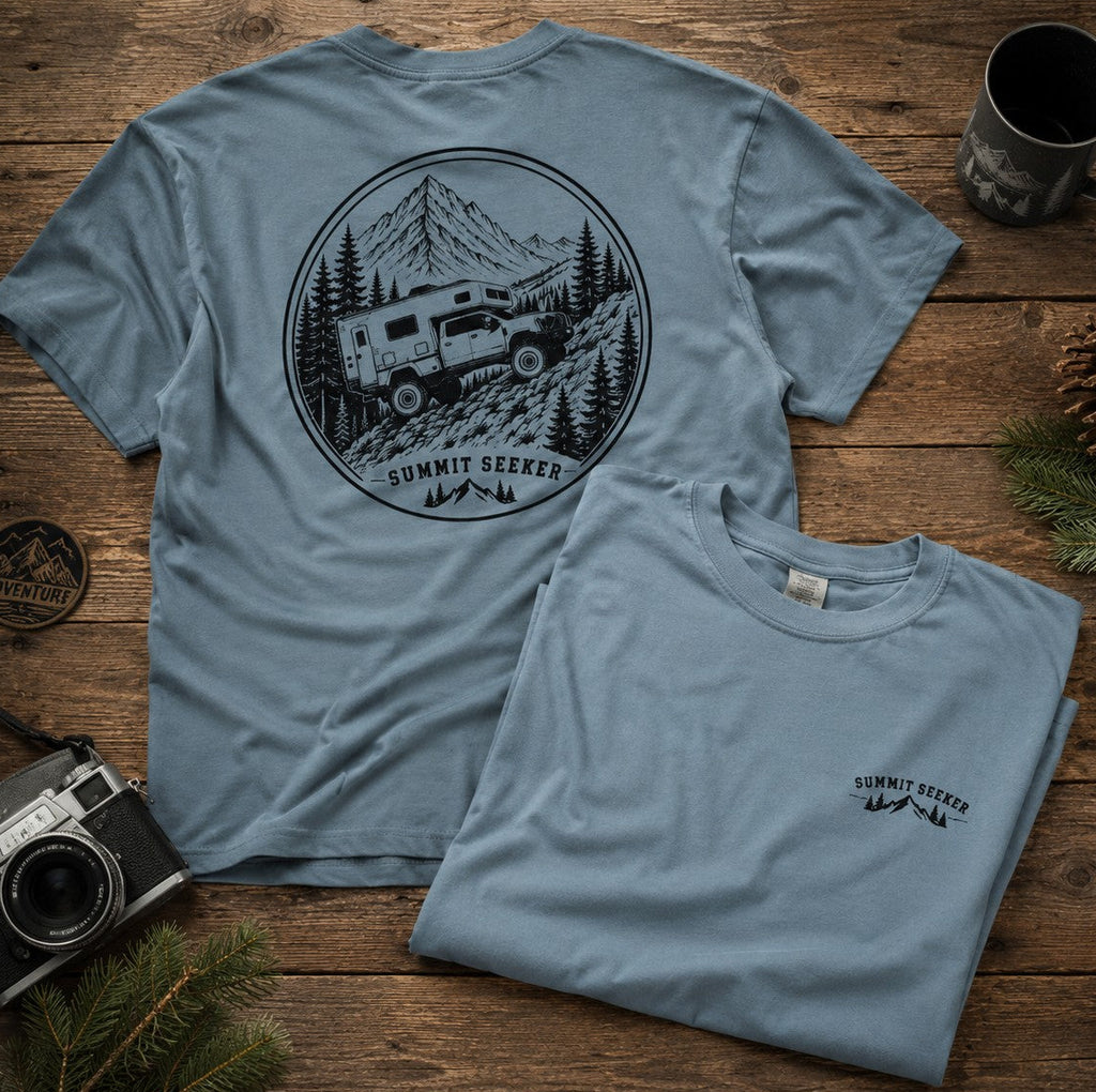 Summit Seeker Camper Truck t-shirt