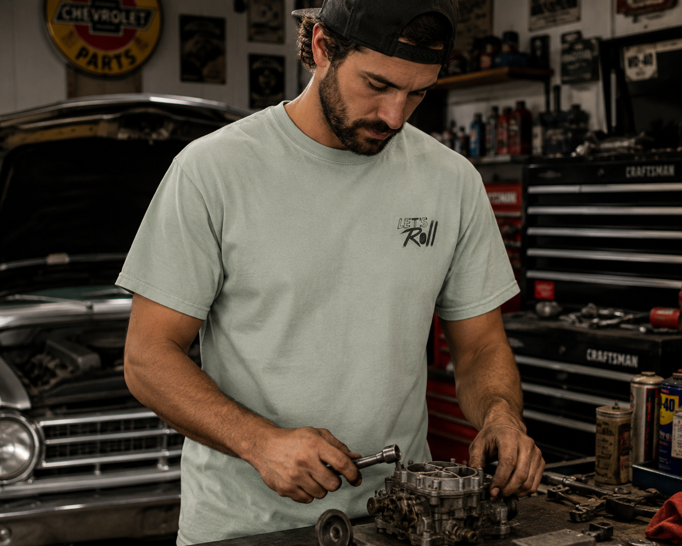 Let's Roll 65' Cobra t-shirt