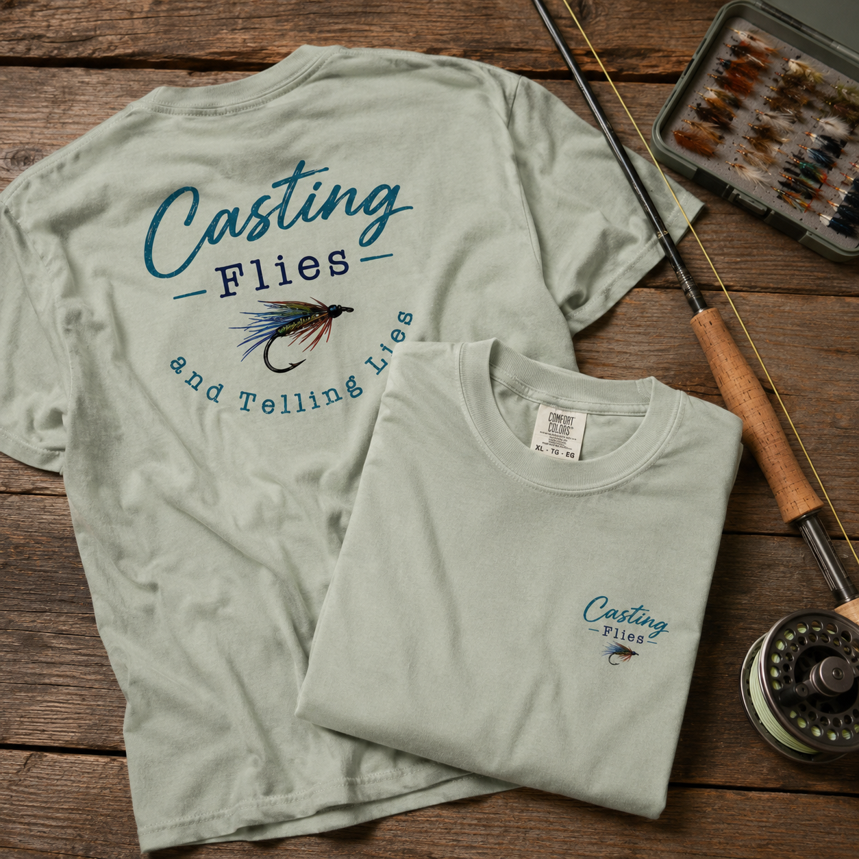 Casting Flies & Telling Lies Tee