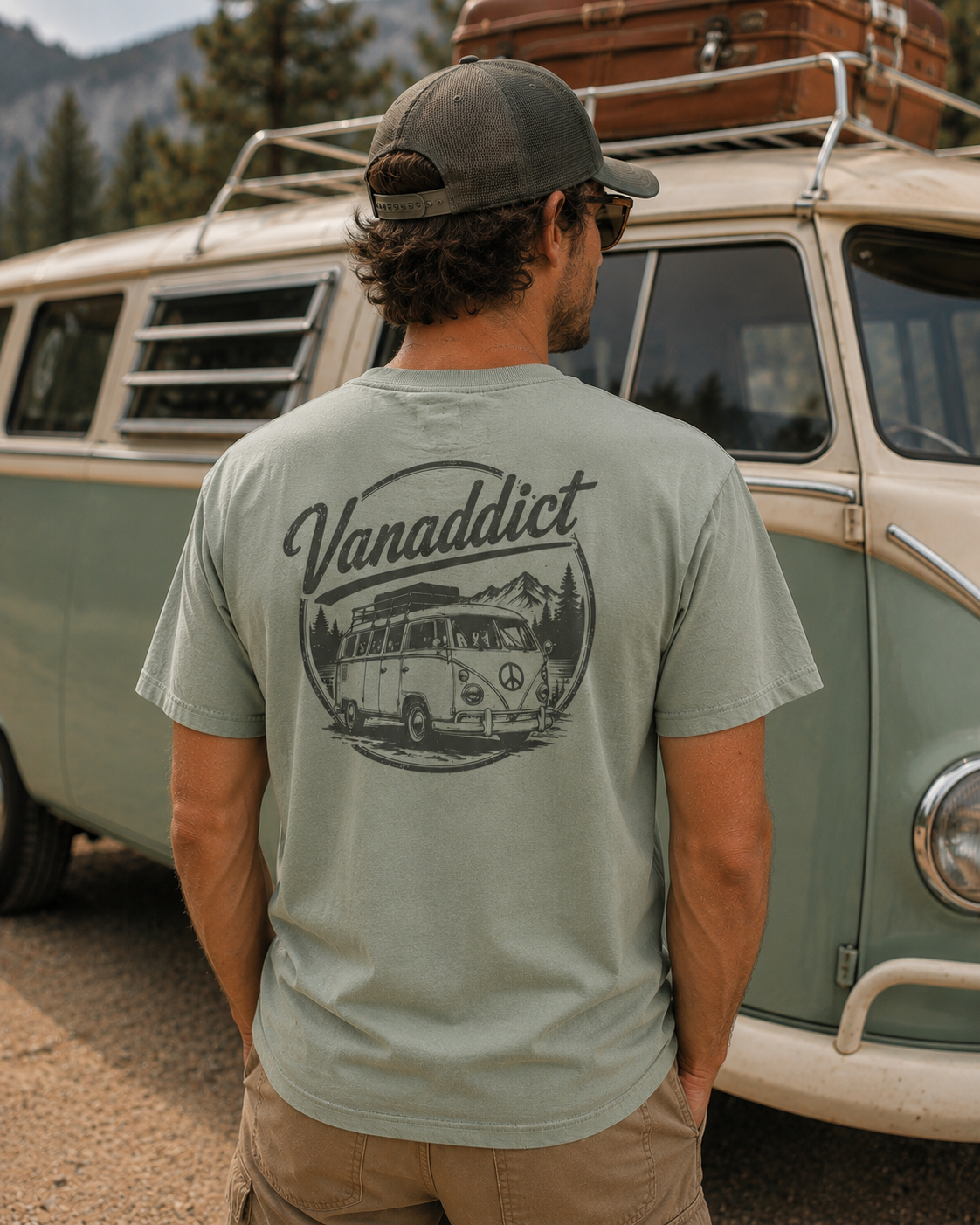 Vintage Vanning Vanaddict t-shirt