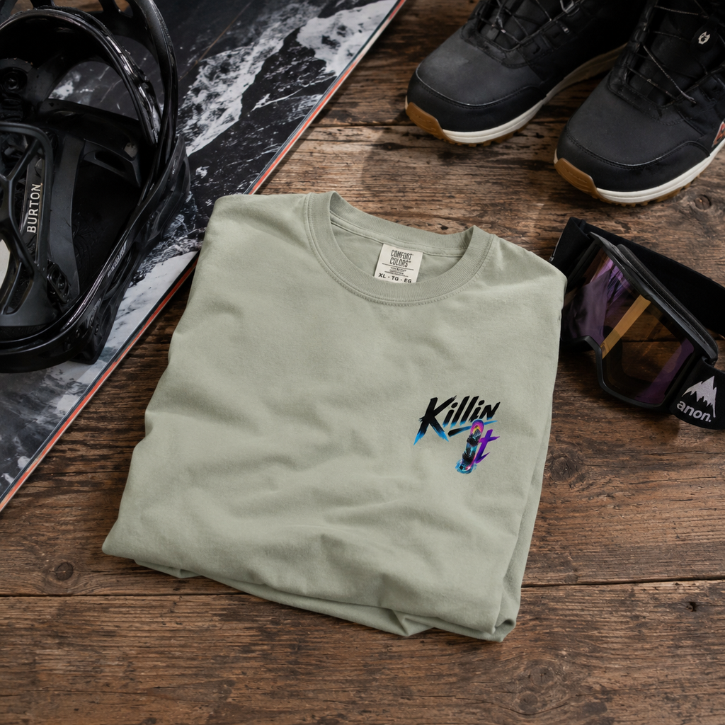 Killin' It Snowboarder Tee